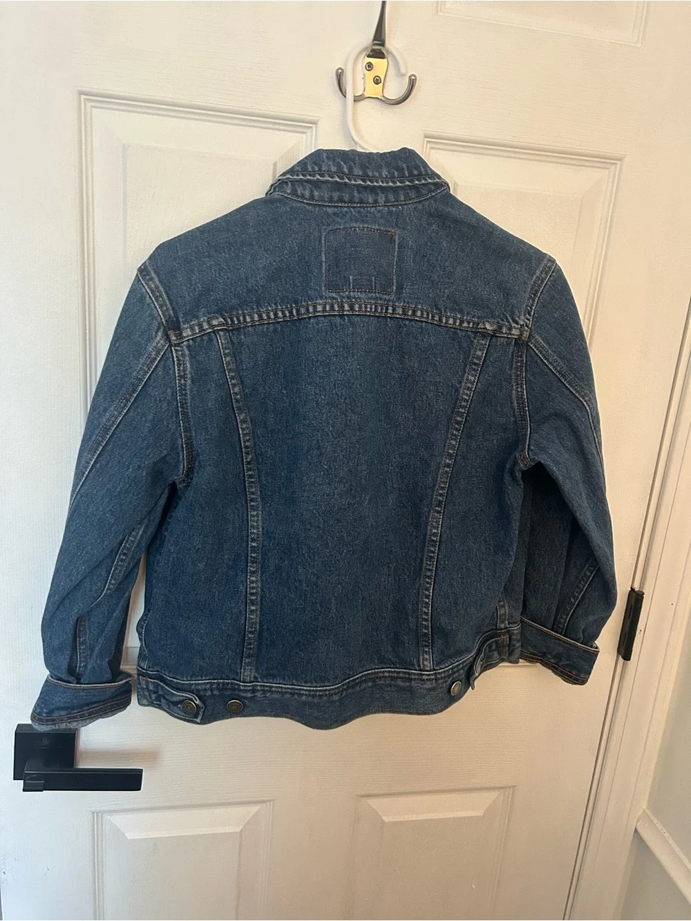 Abercrombie & Fitch Kids Dark Blue Denim Jean Jacket